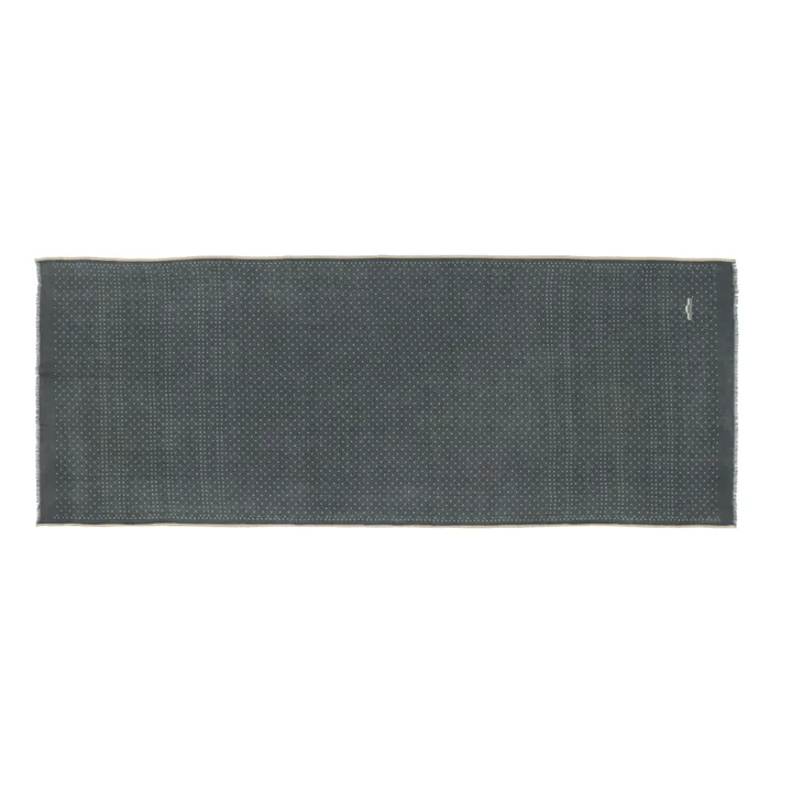 Wool Scarf N539 | Grey-green- Product image n°0