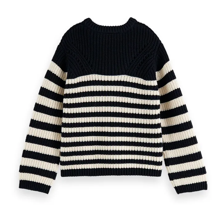 Suéter a rayas | Azul Marino- Imagen del producto n°2