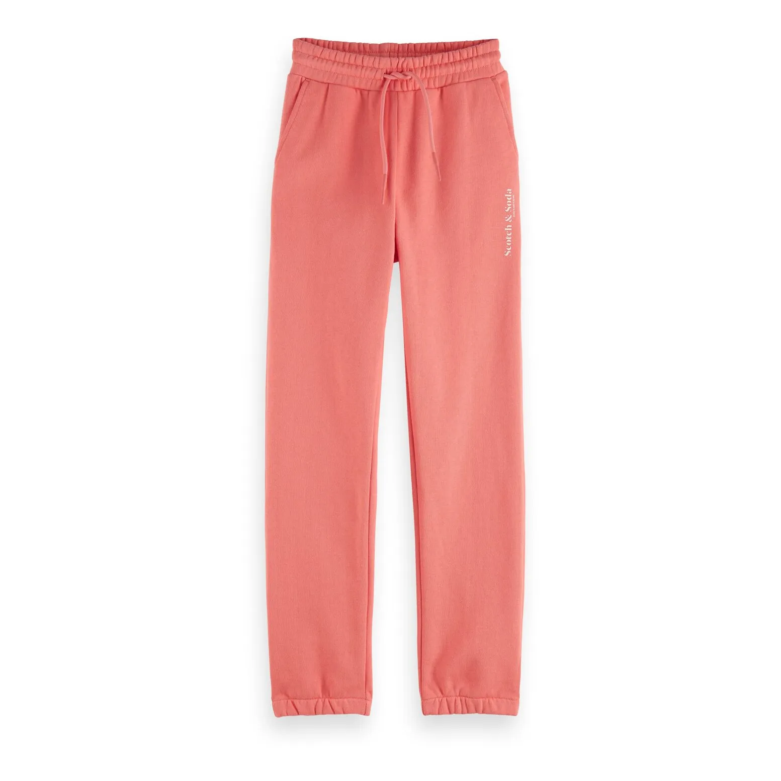 Scotch & Soda Pink Organic Cotton Joggers