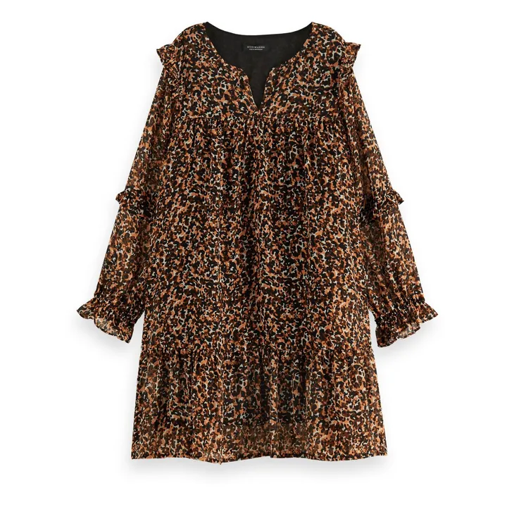 Midi Dress  | Brown- Product image n°0