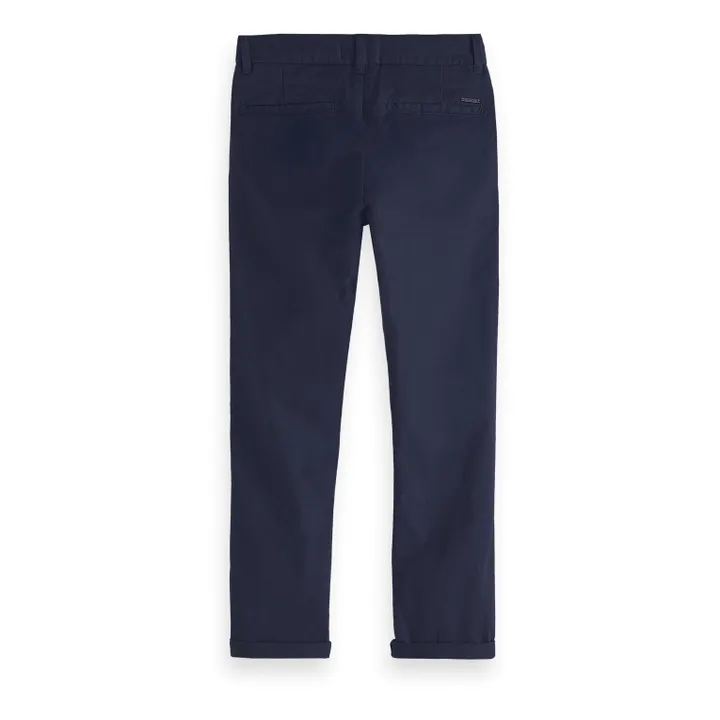 Pantalón Chino algodón orgánico | Azul Marino- Imagen del producto n°1
