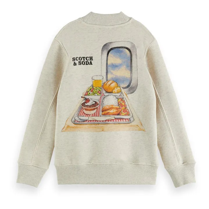 Organic Cotton Sweatshirt  | Grey- Product image n°0