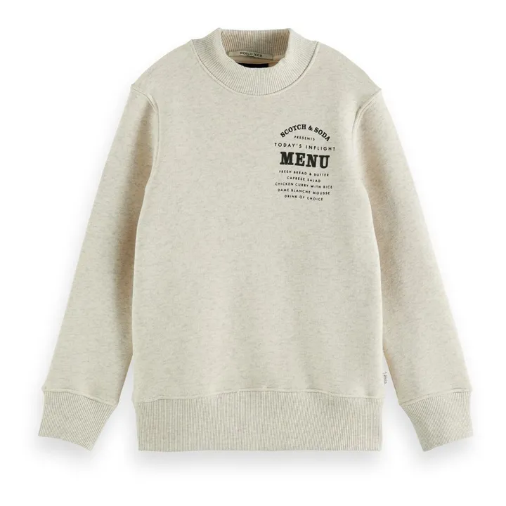 Organic Cotton Sweatshirt  | Grey- Product image n°2