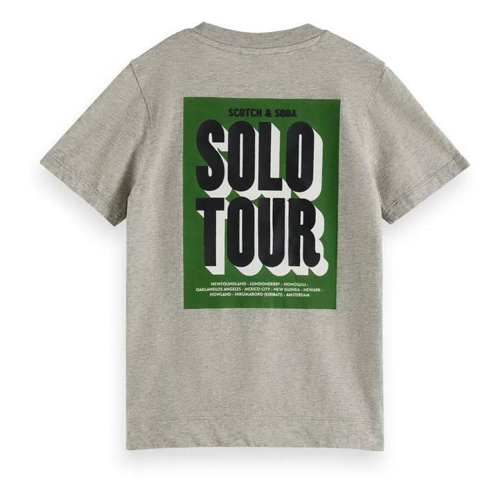 T-Shirt aus Bio-Baumwolle | Grau- Produktbild Nr. 0
