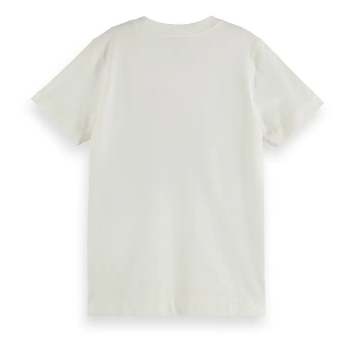 T-shirt Volcan cotone Bio | Bianco- Immagine del prodotto n°2