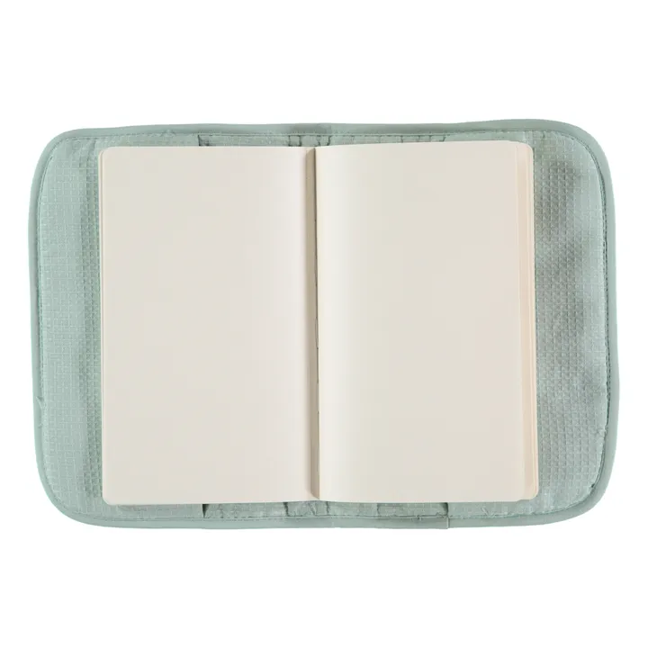 Poema Organic Cotton Health Book Cover | Almond green- Product image n°1