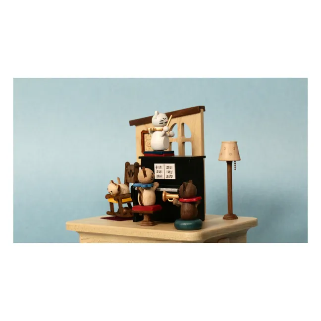 Carillon in legno Piano