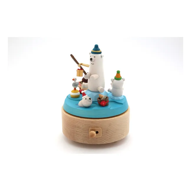 Carillon in legno Ours polaire
