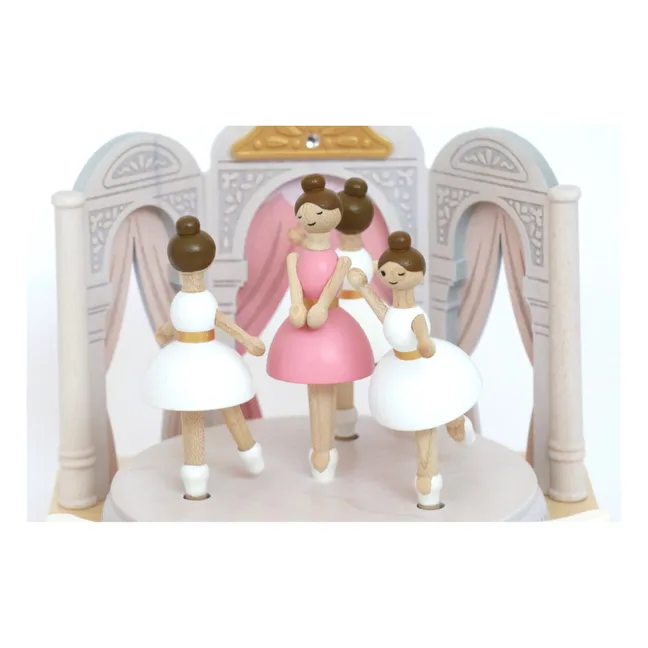 Boite à musique en bois Ballet