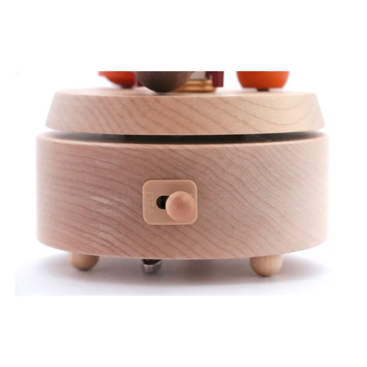 Caja de música de madera Cohete- Imagen del producto n°3