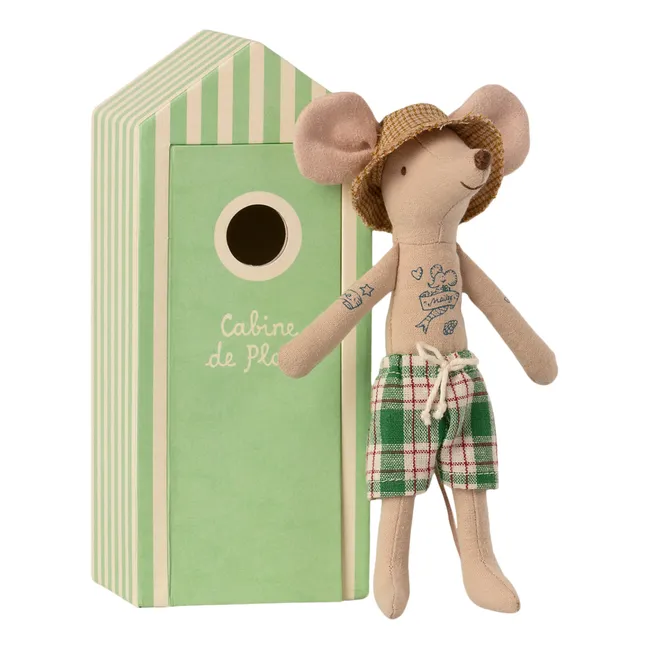 Father Mouse in His Beach Hut