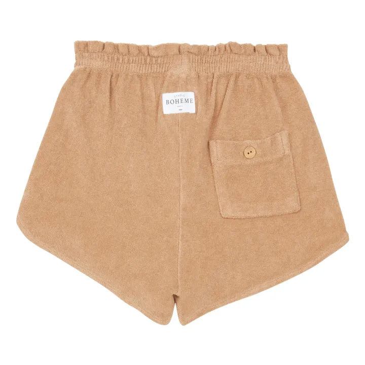 Georgy Terry Cloth Organic Cotton Shorts  | Pale pink- Product image n°4