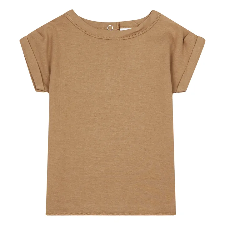 T-shirt Bama in cotone Bio | Marrone- Immagine del prodotto n°0
