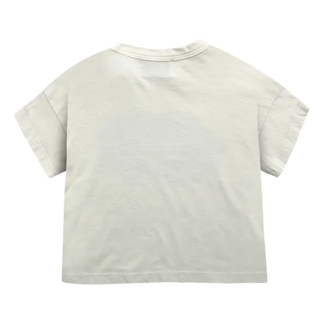 T-Shirt Coton Bio Nuage - Collection Iconic  | Ecru