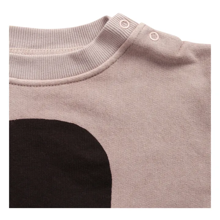 Sweatshirt Bio-Baumwolle Hut - Kollektion Iconic  | Beige- Produktbild Nr. 2