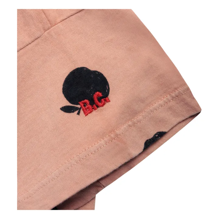Organic Cotton Apple T-Shirt - Iconic Collection  | Apricot- Product image n°5