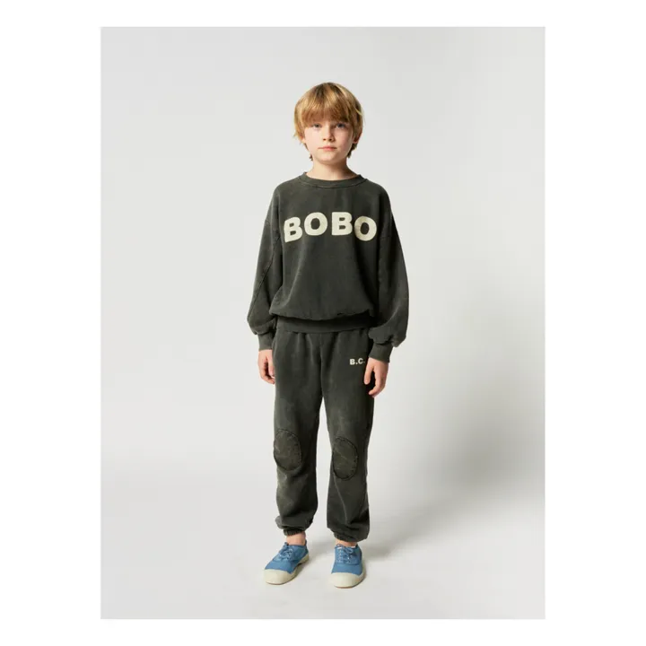 Suéter algodón orgánico Bobo Choses - Colección Iconic  | Gris- Imagen del producto n°3