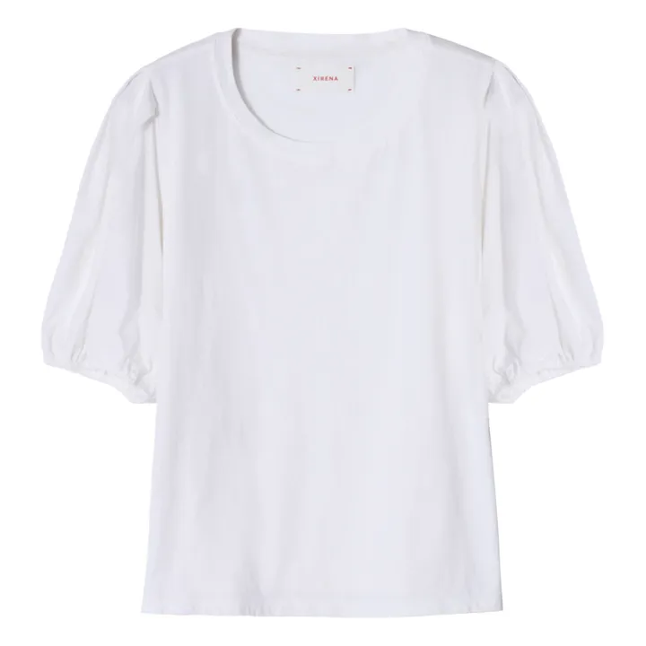 Ever Balloon Sleeve T-shirt  | White- Product image n°0