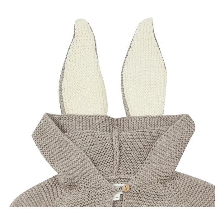 Abrigo Capucha Bunny | Gris- Imagen del producto n°1