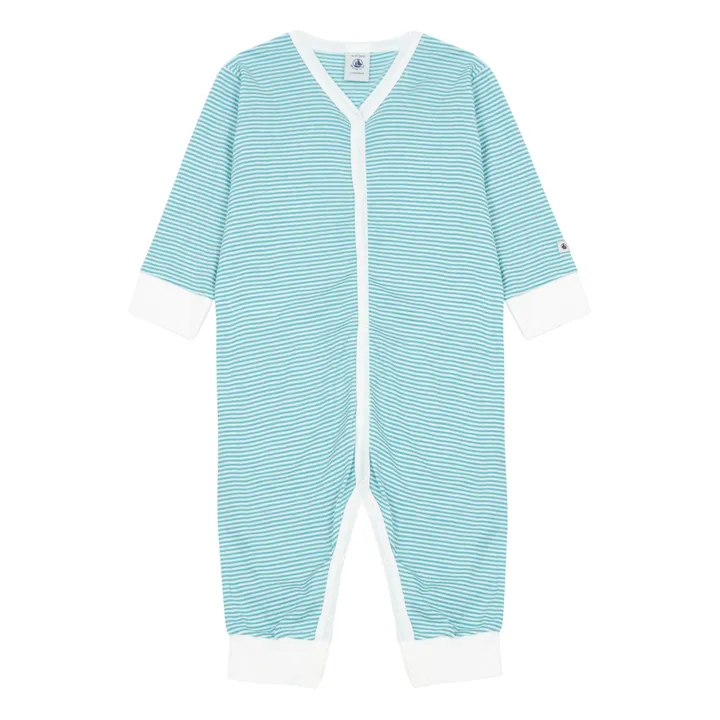 Moitié Cotton Tencel Pyjamas  | Blue- Product image n°0