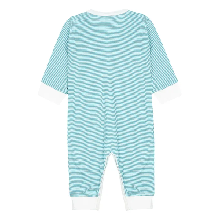 Moitié Cotton Tencel Pyjamas  | Blue- Product image n°1