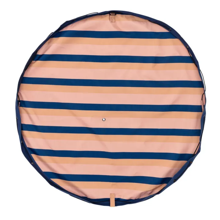 Bolso/Alfombra de juegos de exterior - Moka Stripes- Imagen del producto n°0