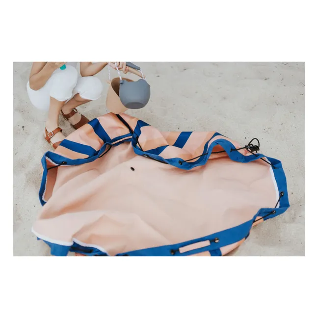 Noomad outdoor bag / mat - Mocha stripes