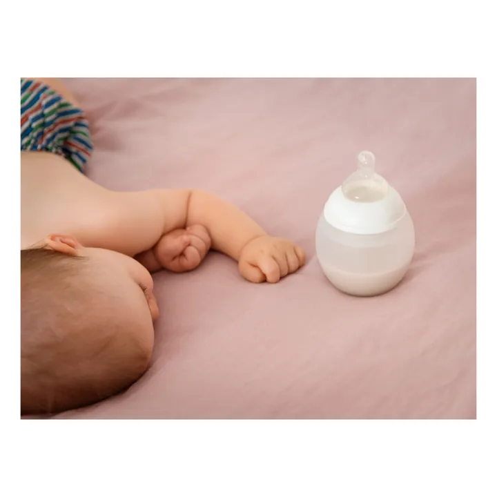 Biberon en silicone médical et tétine physiologique- Image produit n°5