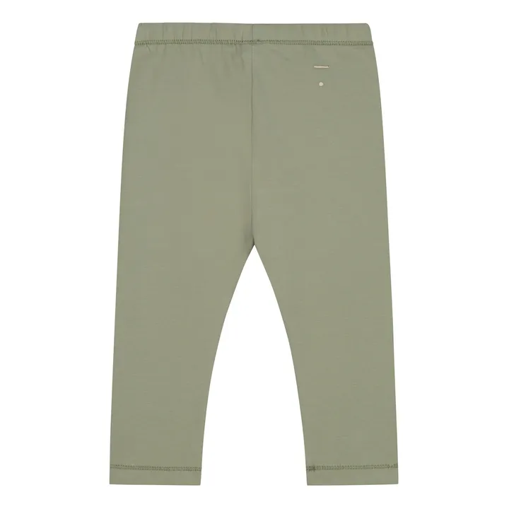Legging algodón orgánico Gray Label x Smallable | Verde Kaki- Imagen del producto n°1