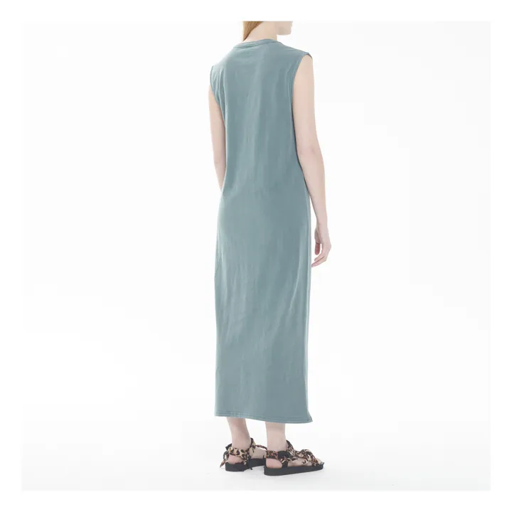 Kleid Folk | Waldgrün- Produktbild Nr. 3