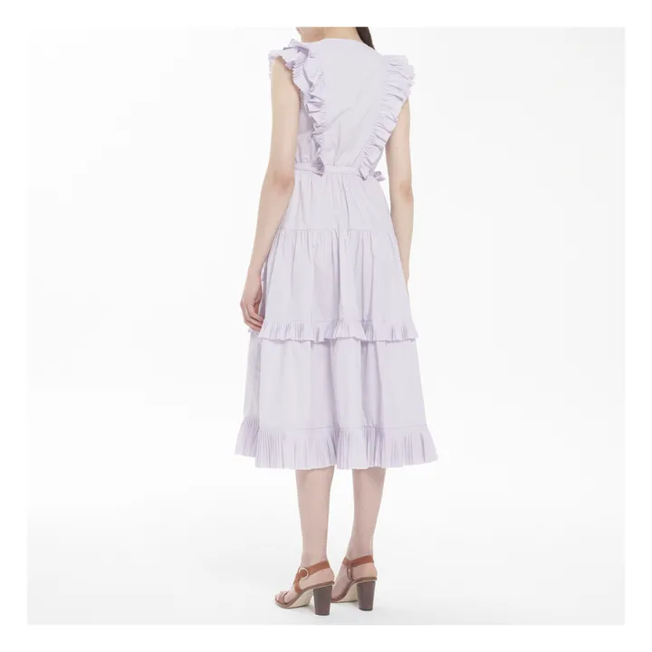 Vestido Acacia Popelina | Lila- Imagen del producto n°2