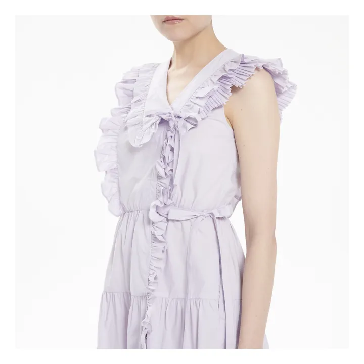 Kleid Popeline Acacia | Lila- Produktbild Nr. 3