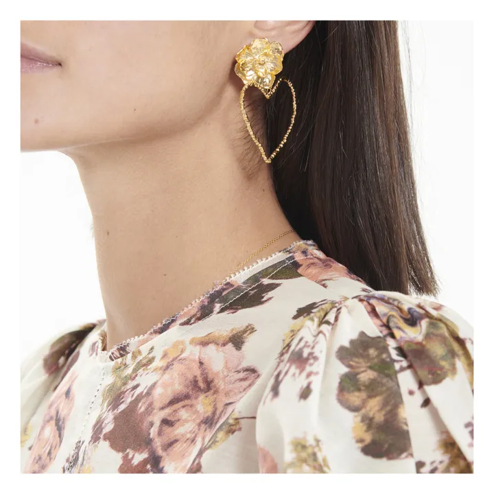 Terezina Earrings | Gold- Product image n°1