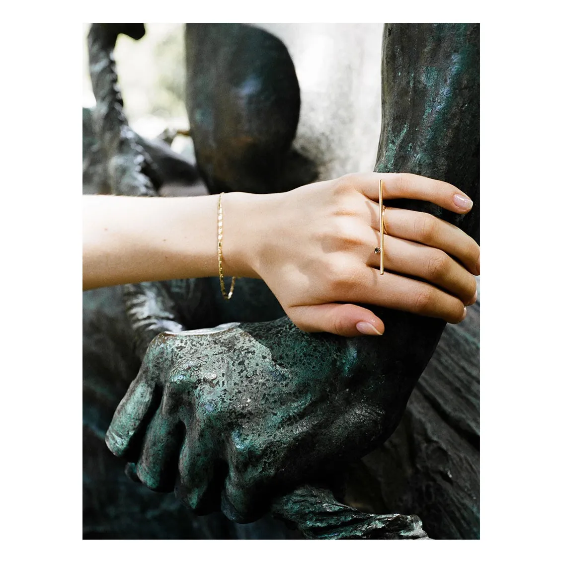 Bracelet La Dentelle | Doré- Image produit n°3