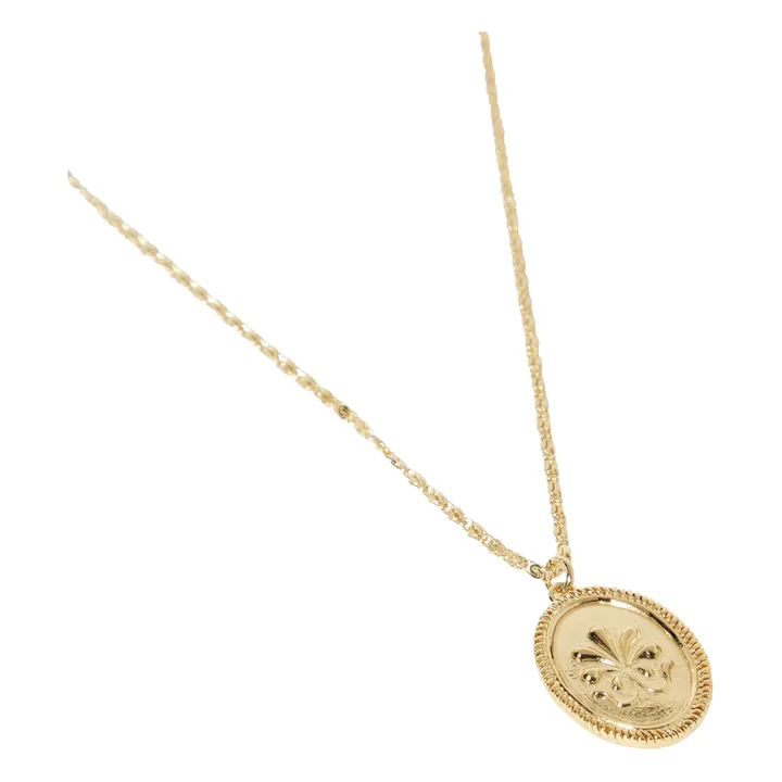Shéhérazade Delicate Medallion | Gold- Product image n°2
