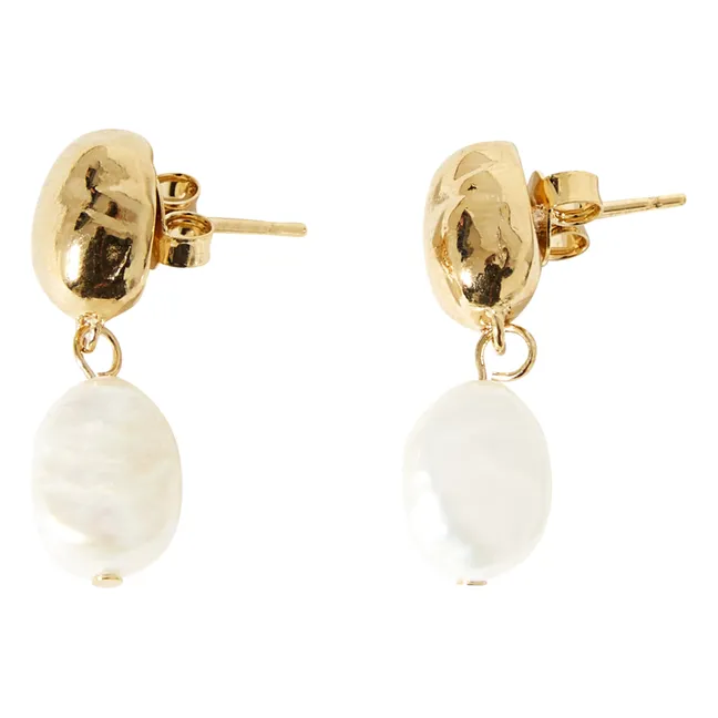 Boucles d'Oreilles Lise | Doré