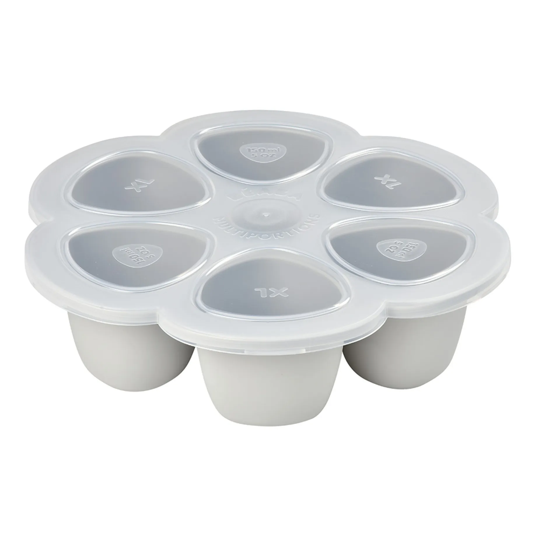 Béaba - Moule multiportions en silicone - 6x150 ml (Béaba) - Couverture