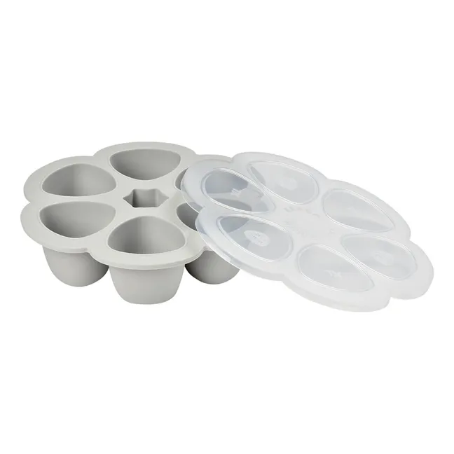 Molde multiporción de silicona - 6x150 ml | Gris Claro
