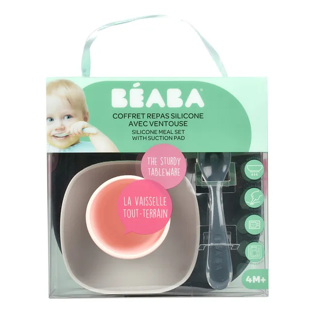 Set stoviglie in silicone 4 pezzi | Blu notte