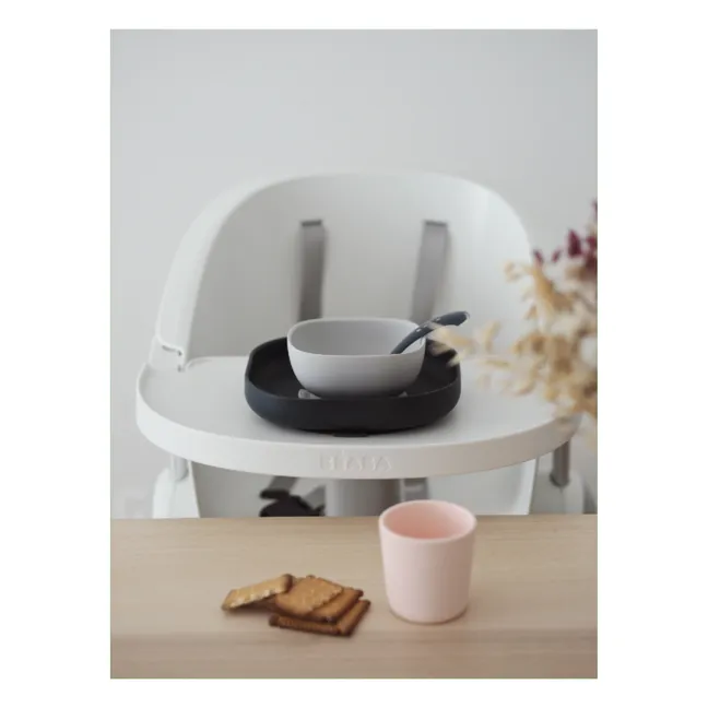 Silicone Tableware Set - 4 Pieces | Midnight blue