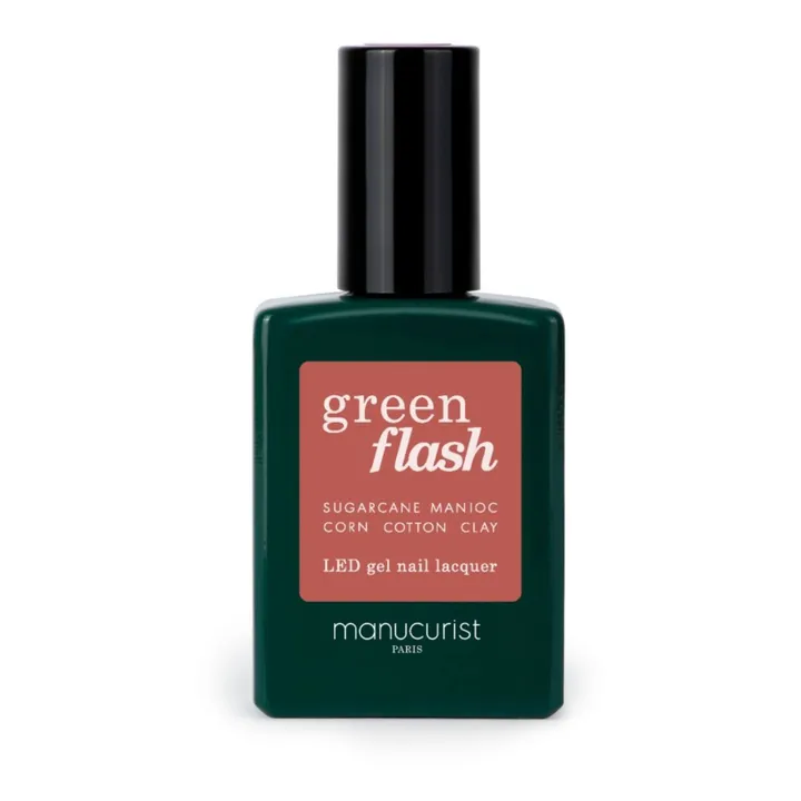 Vernis à ongles semi-permanent Green Flash - 15 ml | Bois de rose- Image produit n°0