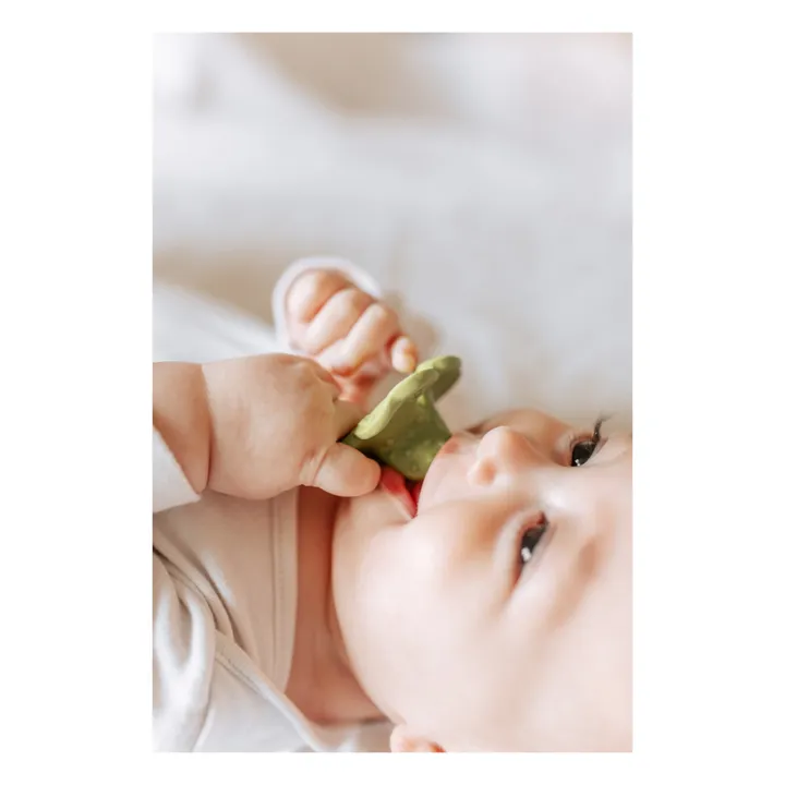 Jouet de dentition Trèfle | Vert- Image produit n°2