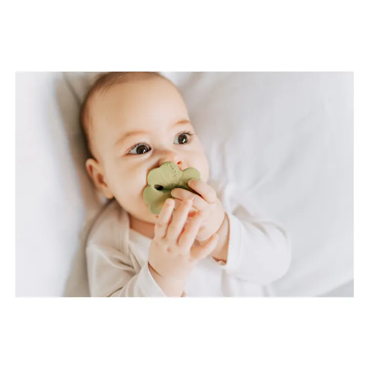 Jouet de dentition Trèfle | Vert- Image produit n°5
