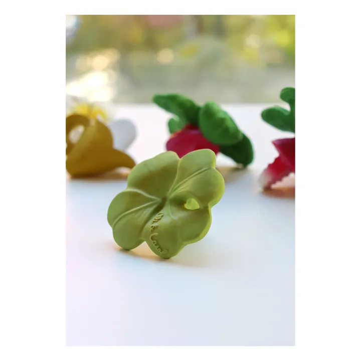 Jouet de dentition Trèfle | Vert- Image produit n°6