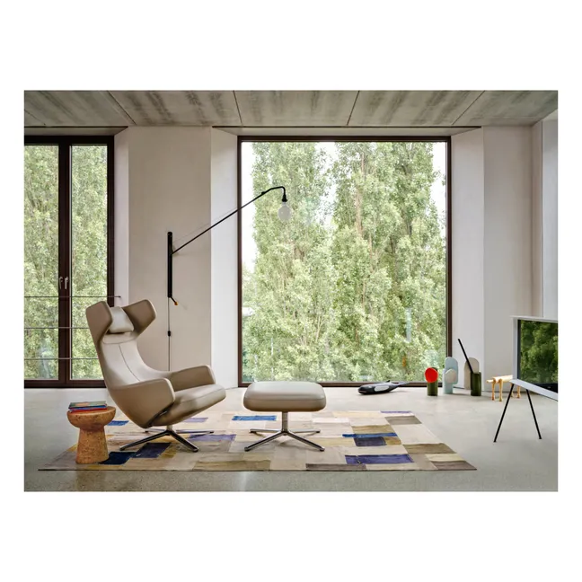 Jarrón Découpage Hojas - Ronan & Erwan Bouroullec | Azul Glaciar