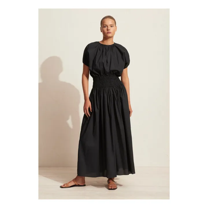 Kleid Shirred | Schwarz- Produktbild Nr. 1