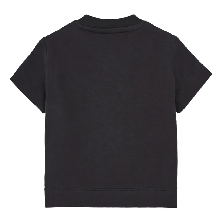 Rob Organic Cotton T-shirt  | Black- Product image n°3