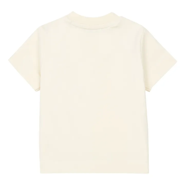 T-Shirt Rob in cotone Bio | Ecru- Immagine del prodotto n°2