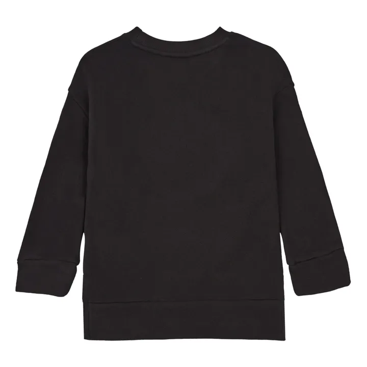 John Organic Cotton Sweatshirt  | Black- Product image n°3