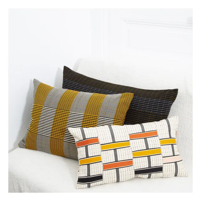 Handwoven Cushion | Orange